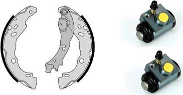 Brembo H 61 084 - Комплект гальм, барабанний механізм autozip.com.ua