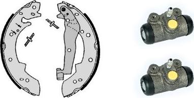 Brembo H 06 007 - Комплект гальм, барабанний механізм autozip.com.ua