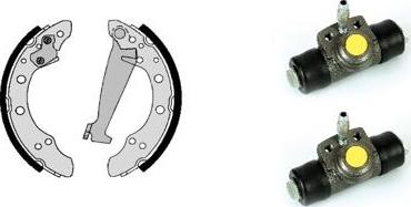 Brembo H 85 009 - Комплект гальм, барабанний механізм autozip.com.ua