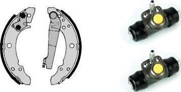 Brembo H 85 018 - Комплект гальм, барабанний механізм autozip.com.ua