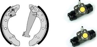 Brembo H 85 026 - Комплект гальм, барабанний механізм autozip.com.ua