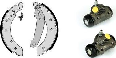 Brembo H 86 004 - Комплект гальм, барабанний механізм autozip.com.ua