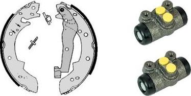Brembo H 86 002 - Комплект гальм, барабанний механізм autozip.com.ua