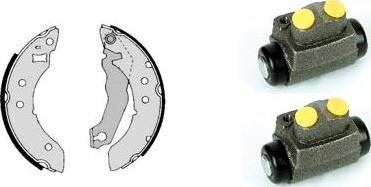 Brembo H 24 016 - Комплект гальм, барабанний механізм autozip.com.ua