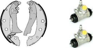 Brembo H 23 015 - Комплект гальм, барабанний механізм autozip.com.ua