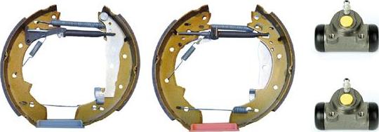 Brembo K 68 053 - Комплект гальм, барабанний механізм autozip.com.ua