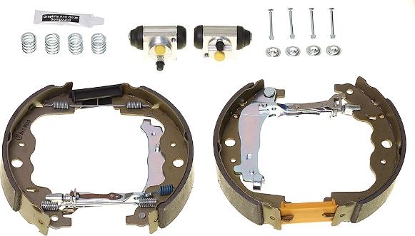 Brembo K 68 077 - Комплект гальм, барабанний механізм autozip.com.ua