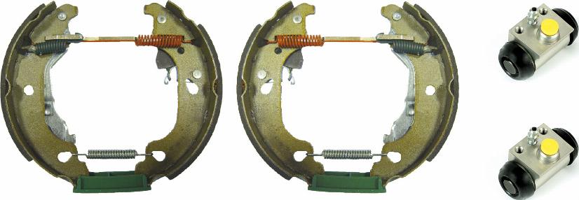 Brembo K 23 074 - Комплект гальм, барабанний механізм autozip.com.ua