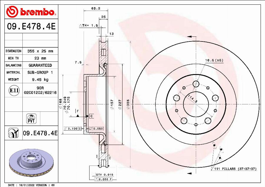 Brembo KT 08 042 - Комплект гальм, дисковий гальмівний механізм autozip.com.ua