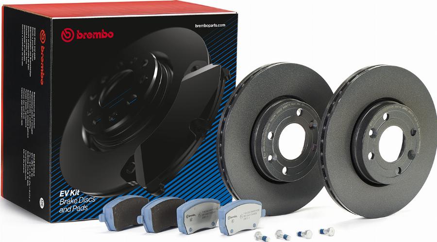 Brembo KT 08 031 - Комплект гальм, дисковий гальмівний механізм autozip.com.ua