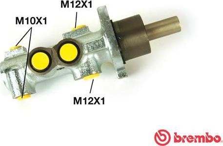 Brembo M 61 069 - Головний гальмівний циліндр autozip.com.ua