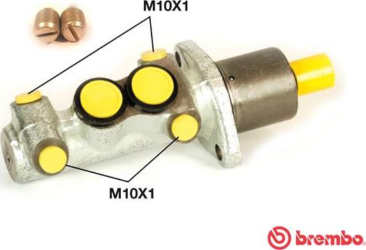 Brembo M 61 065 - Головний гальмівний циліндр autozip.com.ua