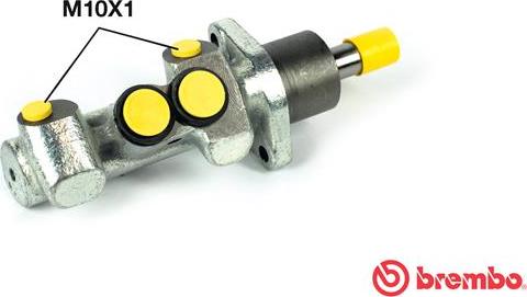 Brembo M 61 017 - Головний гальмівний циліндр autozip.com.ua