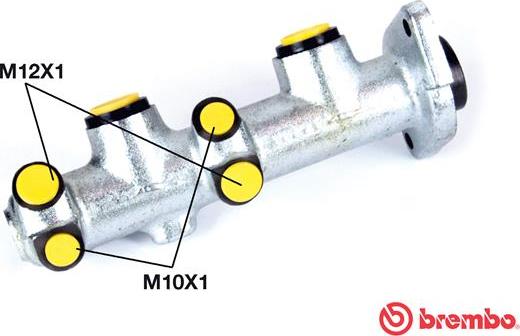 Brembo M 61 078 - Головний гальмівний циліндр autozip.com.ua