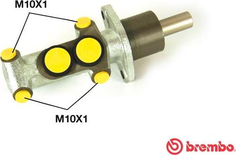 Brembo M 61 111 - Головний гальмівний циліндр autozip.com.ua