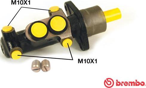 Brembo M 68 025 - Головний гальмівний циліндр autozip.com.ua