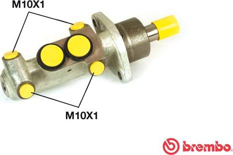 Brembo M 68 023 - Головний гальмівний циліндр autozip.com.ua