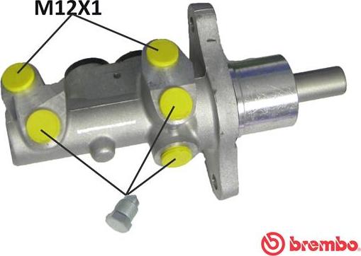 Brembo M 06 027 - Головний гальмівний циліндр autozip.com.ua