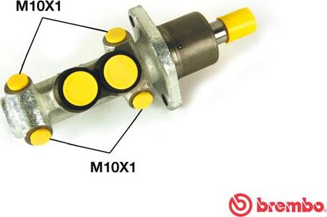 Brembo M 85 042 - Головний гальмівний циліндр autozip.com.ua