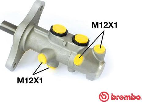 Brembo M 85 001 - Головний гальмівний циліндр autozip.com.ua