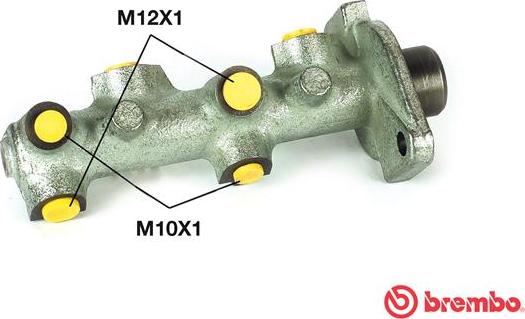 Brembo M 24 021 - Головний гальмівний циліндр autozip.com.ua