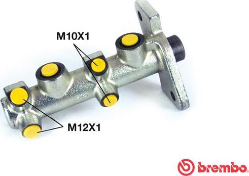 Brembo M 24 022 - Головний гальмівний циліндр autozip.com.ua