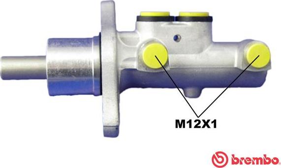 Brembo M 24 118 - Головний гальмівний циліндр autozip.com.ua