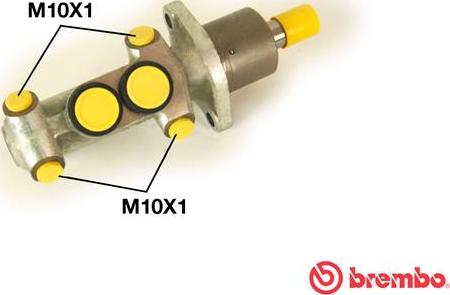 Brembo M 23 043 - Головний гальмівний циліндр autozip.com.ua