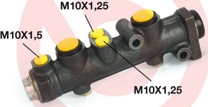 Brembo M 23 086 - Головний гальмівний циліндр autozip.com.ua