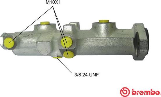 Brembo M B1 002 - Головний гальмівний циліндр autozip.com.ua