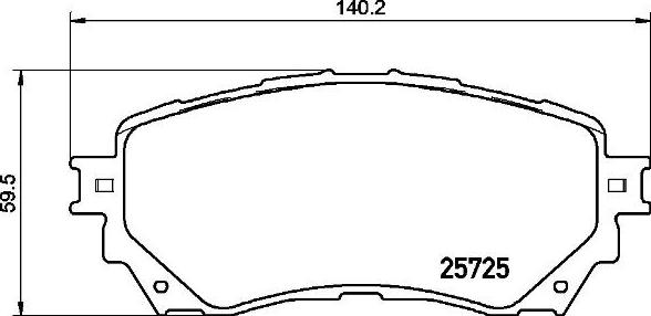 Brembo P 49 048 - Гальмівні колодки, дискові гальма autozip.com.ua