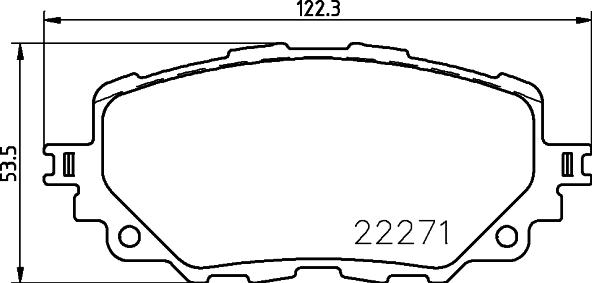 Brembo P 49 054 - Гальмівні колодки, дискові гальма autozip.com.ua