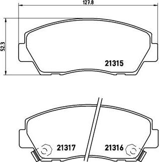 Brembo P 49 014 - Гальмівні колодки, дискові гальма autozip.com.ua