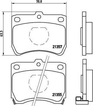 Brembo P 49 013 - Гальмівні колодки, дискові гальма autozip.com.ua