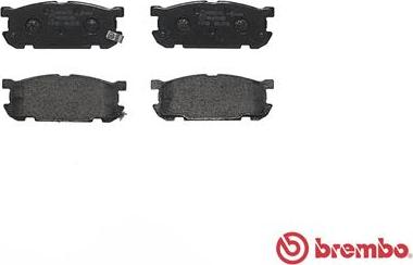 Brembo P 49 030 - Гальмівні колодки, дискові гальма autozip.com.ua