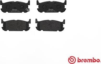 Brembo P 49 031 - Гальмівні колодки, дискові гальма autozip.com.ua