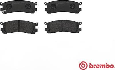 Brembo P 49 025 - Гальмівні колодки, дискові гальма autozip.com.ua