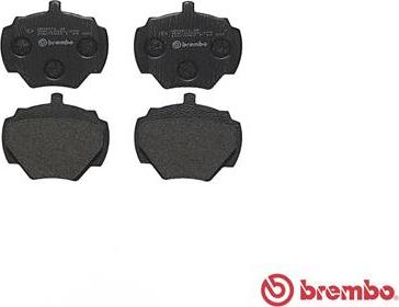 Brembo P 44 001 - Гальмівні колодки, дискові гальма autozip.com.ua