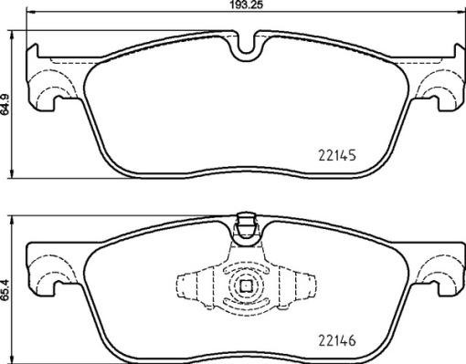 Brembo P 44 026X - Гальмівні колодки, дискові гальма autozip.com.ua