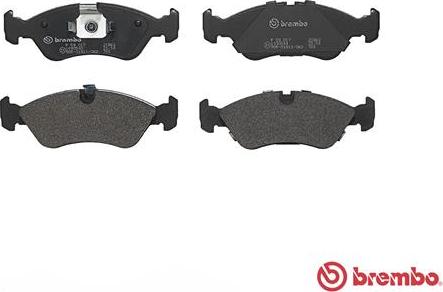 Brembo P 59 017 - Гальмівні колодки, дискові гальма autozip.com.ua