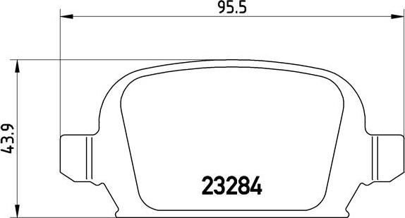 Brembo P 59 037 - Гальмівні колодки, дискові гальма autozip.com.ua