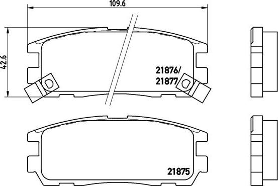 Japanparts JPP999AF - Гальмівні колодки, дискові гальма autozip.com.ua