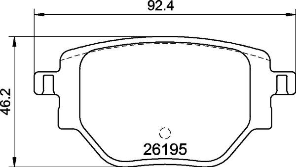 Brembo P 59 100 - Гальмівні колодки, дискові гальма autozip.com.ua