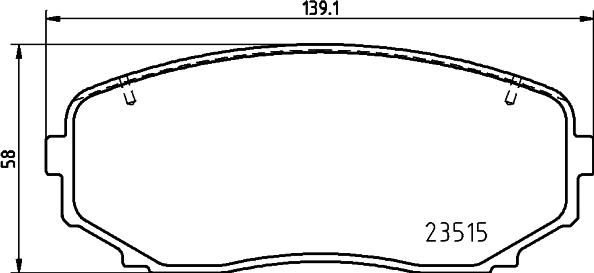 Brembo P 54 060 - Гальмівні колодки, дискові гальма autozip.com.ua