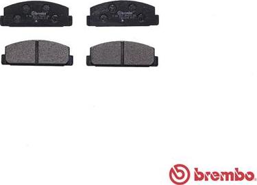 Brembo P 54 003 - Гальмівні колодки, дискові гальма autozip.com.ua