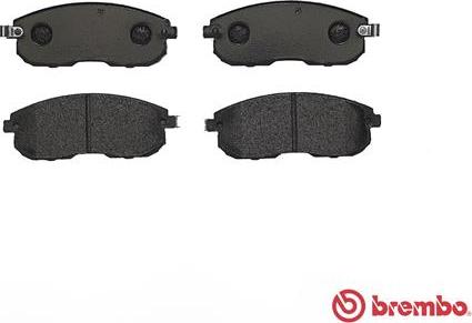 Brembo P 56 065 - Колодка торм. диск. NISSAN CUBE 1.5DCI 10-.TIIDA 1.5DCI-1.8 07- передн. пр-во BREMBO autozip.com.ua