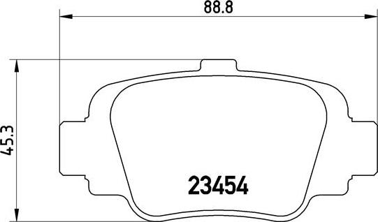 Brembo P 56 032 - Гальмівні колодки, дискові гальма autozip.com.ua