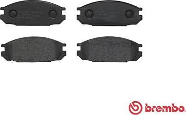 Brembo P 56 020 - Гальмівні колодки, дискові гальма autozip.com.ua