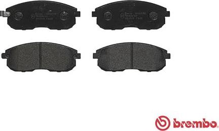 Brembo P 56 021 - Гальмівні колодки, дискові гальма autozip.com.ua