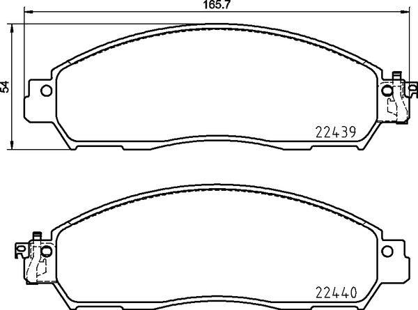 Brembo P 56 120E - Гальмівні колодки, дискові гальма autozip.com.ua